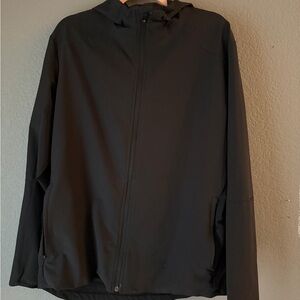 lululemon athletica Men's Black Raincoat